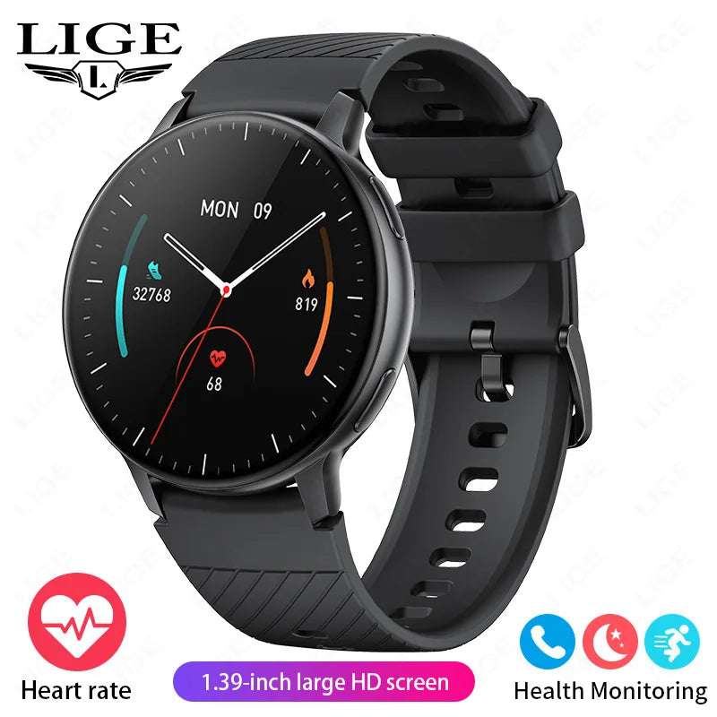 Bluetooth Call Smart Watch Women Fashion Watches Custom Dial Sport Fitness Health Tracker Smartwatch for Android IOS 2026