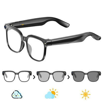 2026 New Smart AI Camera Glasses With8Mp Camera Glasses,1080P Anti-Shake Video Recording,Button Touch Adjustment for Travel Outdoor Adventures Hands-Free Photography 139 Languages Real-Time Translation Bluetooth Wireless Wearable Video Recording