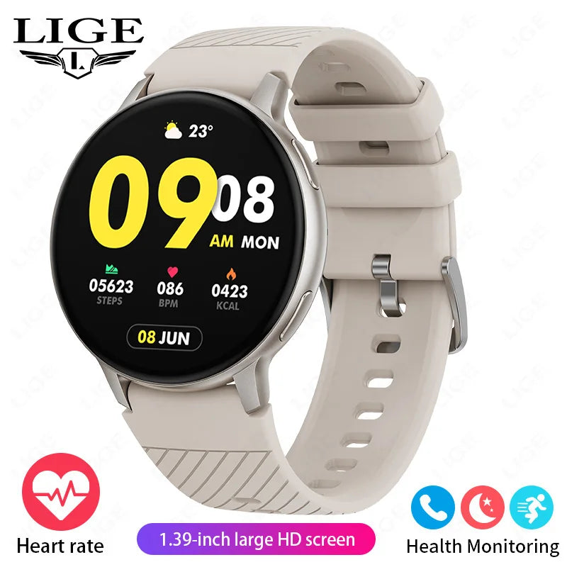 Bluetooth Call Smart Watch Women Fashion Watches Custom Dial Sport Fitness Health Tracker Smartwatch for Android IOS 2026