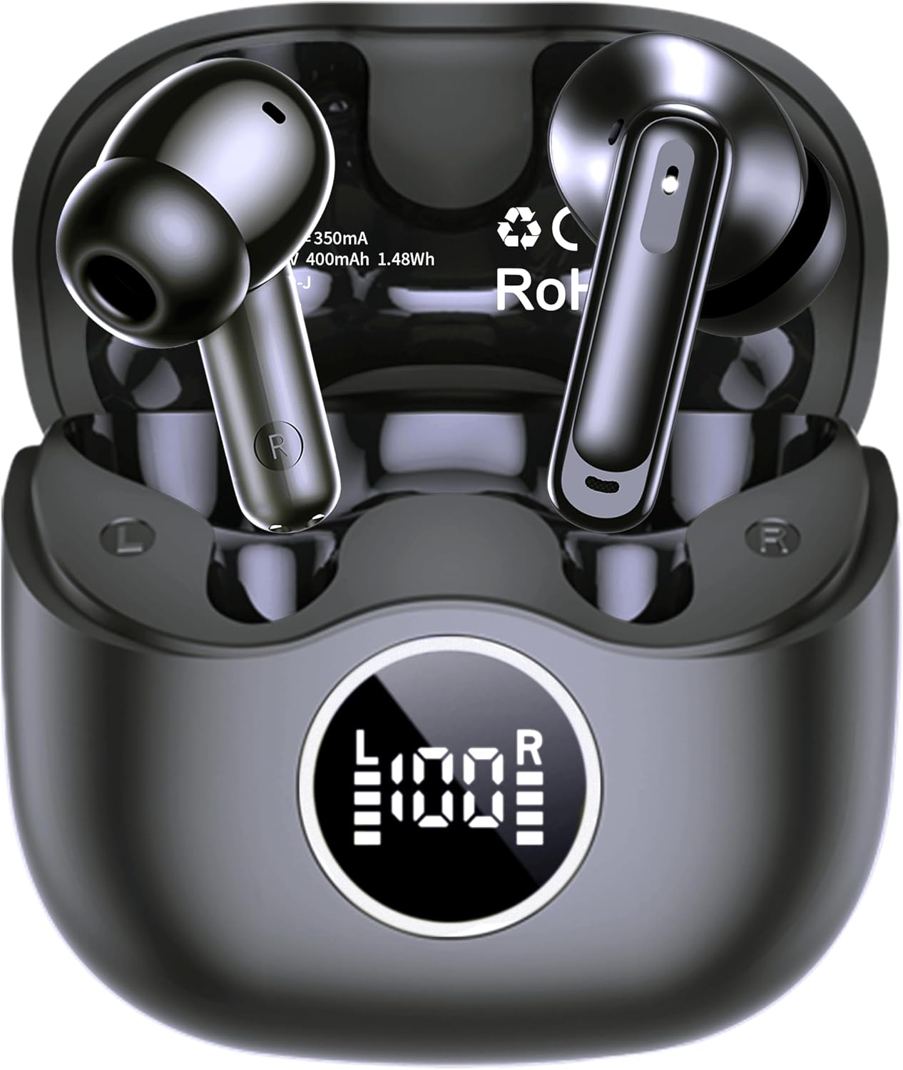 Air7 Pro Noise Cancelling Earbuds - Bluetooth 5.4, 40H Battery
