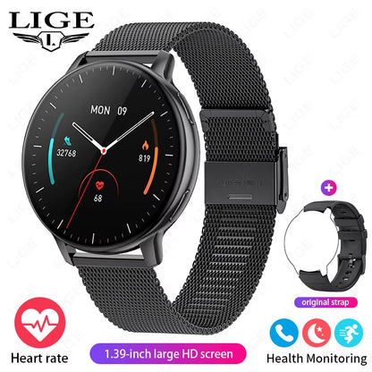 Bluetooth Call Smart Watch Women Fashion Watches Custom Dial Sport Fitness Health Tracker Smartwatch for Android IOS 2026