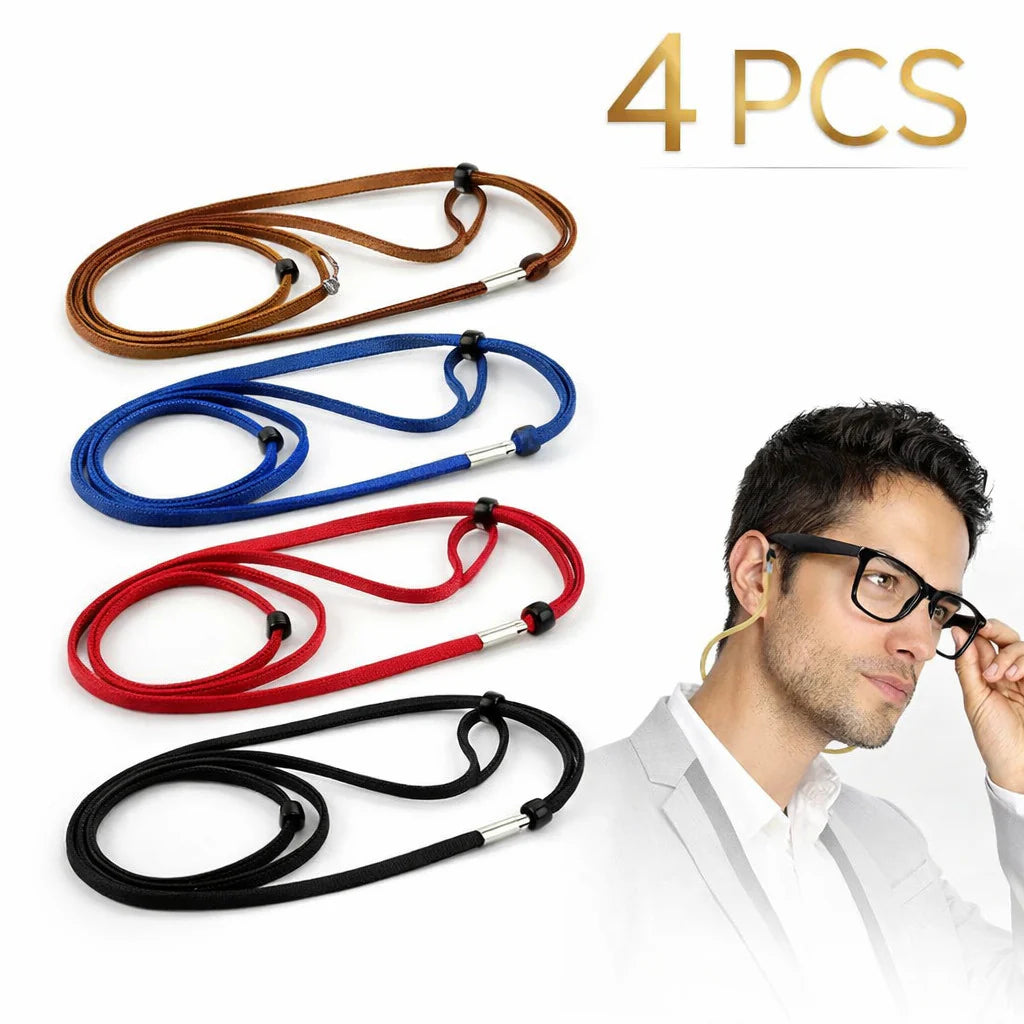 4X Adjustable Sunglasses Neck Cord Strap Eyeglass Glasses String Lanyard Holder
