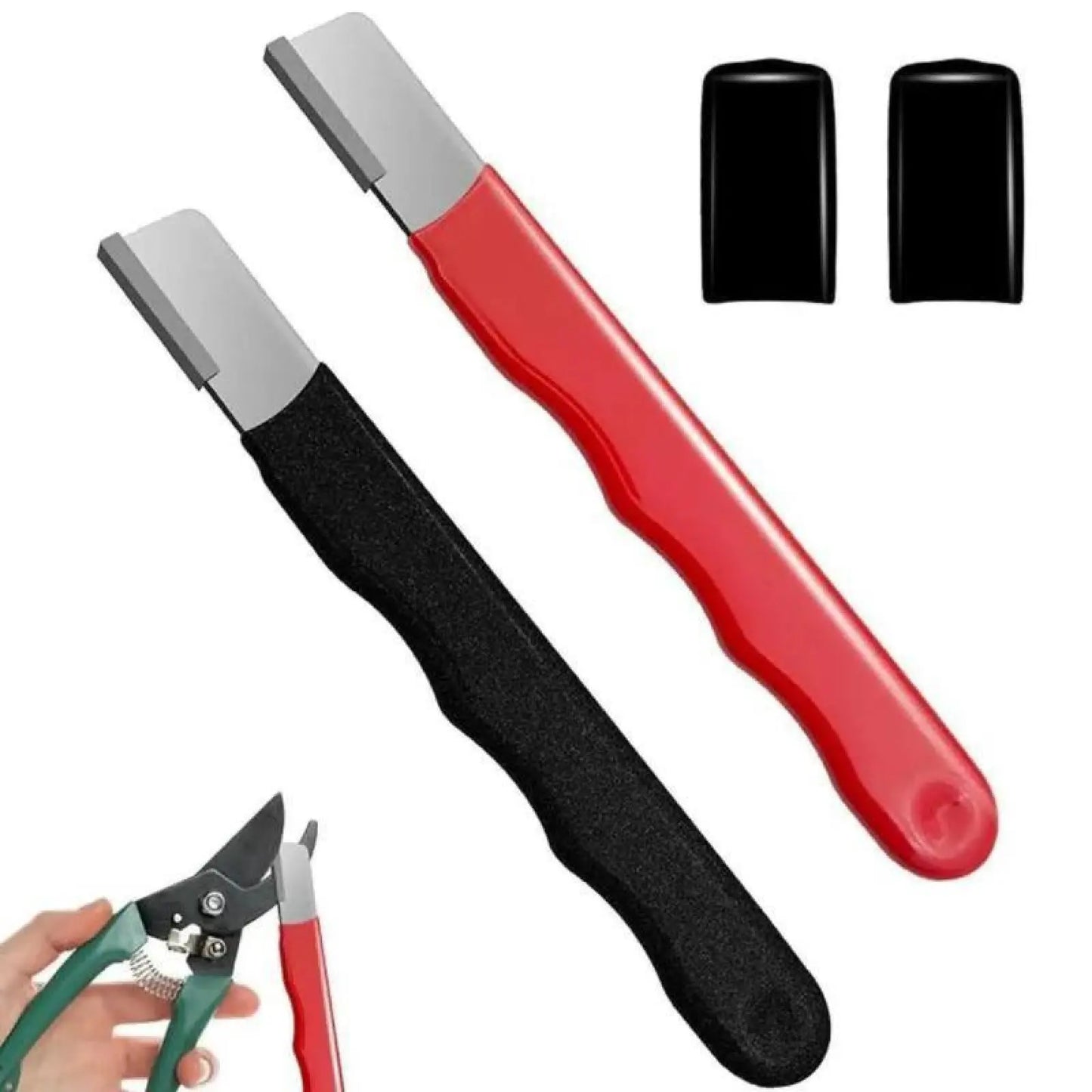 3 Count Professional Kitchen Knife Sharpener,Precision Edge Knife Sharpening Tool,Knife Sharpening Stone for Blade,Lncluding Garden Shears.Colors Are Random.