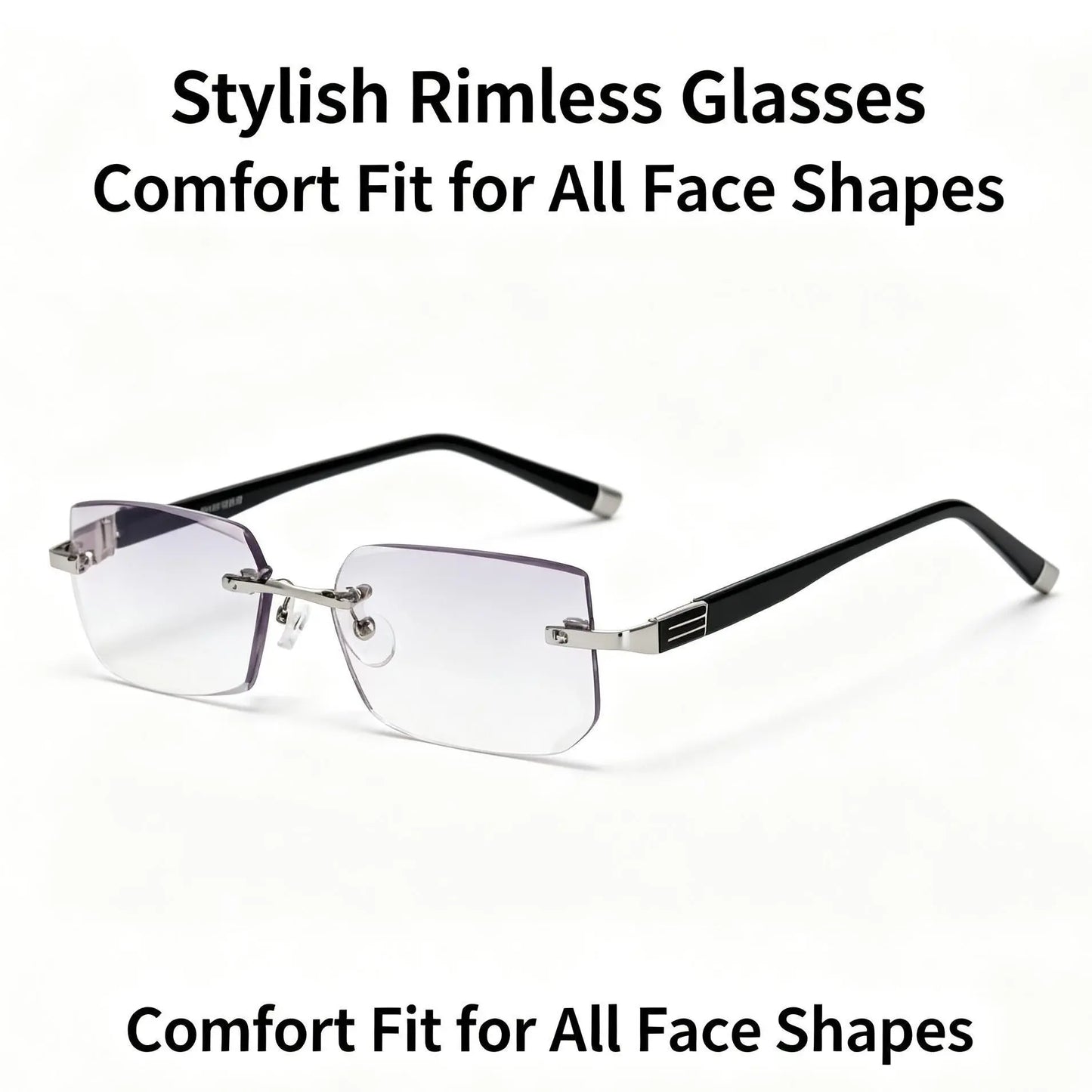 Tiktok Trend Anti-Glare HD Reading Glasses & Classic Aviator Sunglasses | Unisex 2-Pack Premium Eyewear Collection for Summer Outfits
