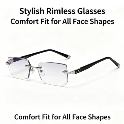 Tiktok Trend Anti-Glare HD Reading Glasses & Classic Aviator Sunglasses | Unisex 2-Pack Premium Eyewear Collection for Summer Outfits