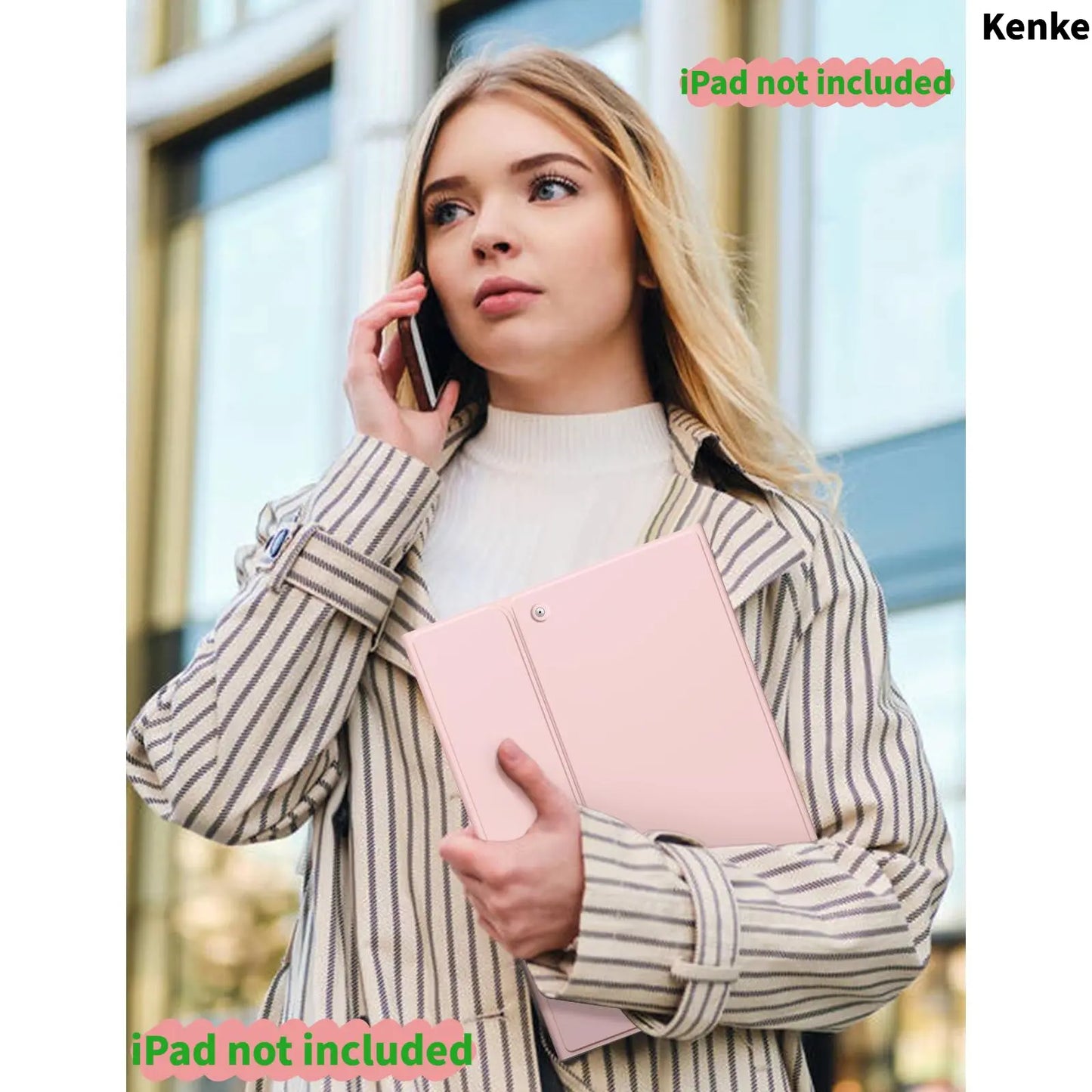 Kenke Ipad Case Keyboard with Magnetic Bluetooth Keyboard, Multi-Angle Stand, Pencil Holder, Full Protection Ipad 10Th Gen Case, A16 Ipad Case, Compatible with Ipad 11Th/10Th Gen, Ipad Air 11/13 Inch, Air 4/5/6/7, Ipad 7/8/9