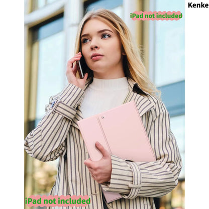 Kenke Ipad Case Keyboard with Magnetic Bluetooth Keyboard, Multi-Angle Stand, Pencil Holder, Full Protection Ipad 10Th Gen Case, A16 Ipad Case, Compatible with Ipad 11Th/10Th Gen, Ipad Air 11/13 Inch, Air 4/5/6/7, Ipad 7/8/9