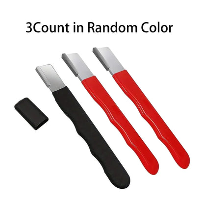 3 Count Professional Kitchen Knife Sharpener,Precision Edge Knife Sharpening Tool,Knife Sharpening Stone for Blade,Lncluding Garden Shears.Colors Are Random.