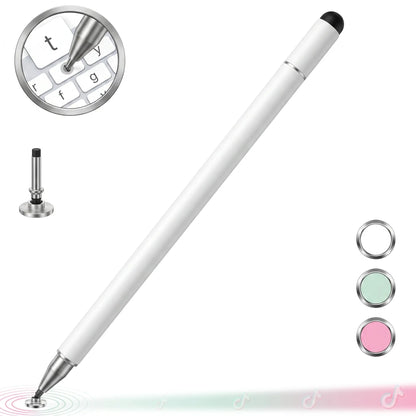 3-In-1 Neutral Pen Flat Pen,High Precision Universal Stylus Pen for Itablets, Phones, Switch, Suitable for All Ages, for Touch Screen, Can Be Used as a School Season Gifts,Birthday Gifts Stylus for School Sets NO Bluetooth Needed Mothersdaygift