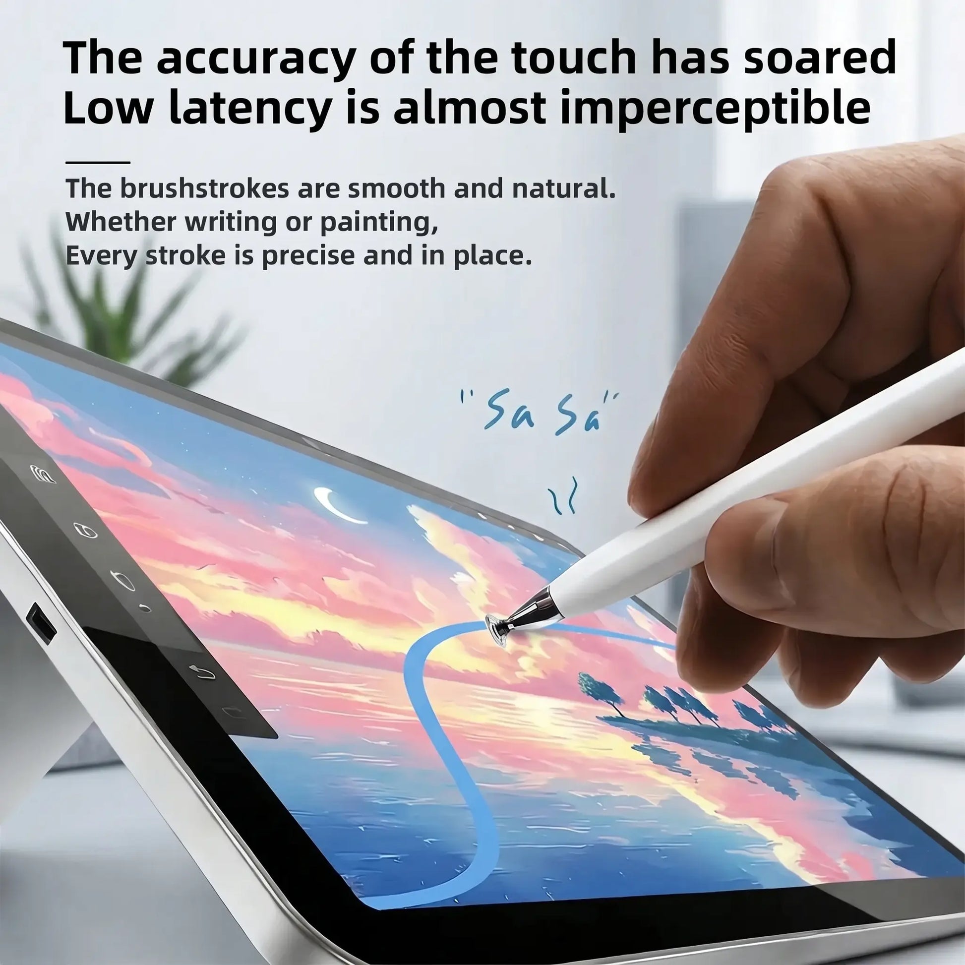3-In-1 Neutral Pen Flat Pen,High Precision Universal Stylus Pen for Itablets, Phones, Switch, Suitable for All Ages, for Touch Screen, Can Be Used as a School Season Gifts,Birthday Gifts Stylus for School Sets NO Bluetooth Needed Mothersdaygift