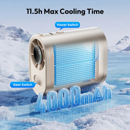 [100 Speed Turbo] GAIATOP Portable Clip-On Fan, 15000RPM Powerful Hands-Free Personal Fan, Practical Outdoor Gift Summerwins