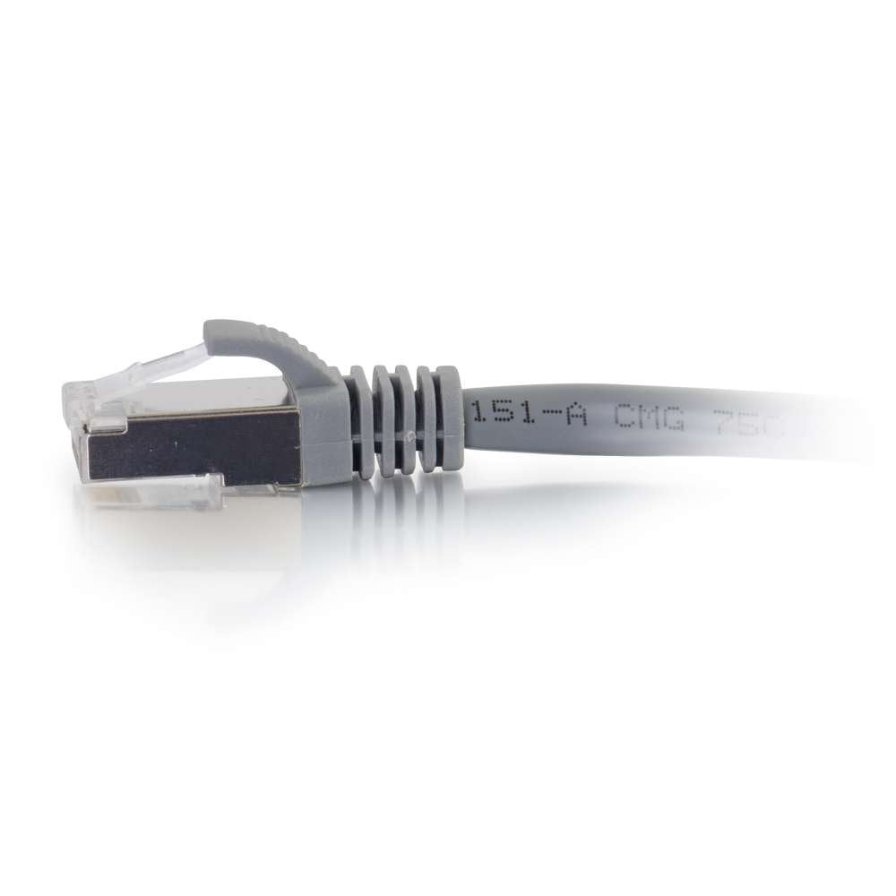 00783 Cat6 Cable - Snagless Shielded Ethernet Network Patch Cable, Gray (10 Feet, 3.04 Meters)
